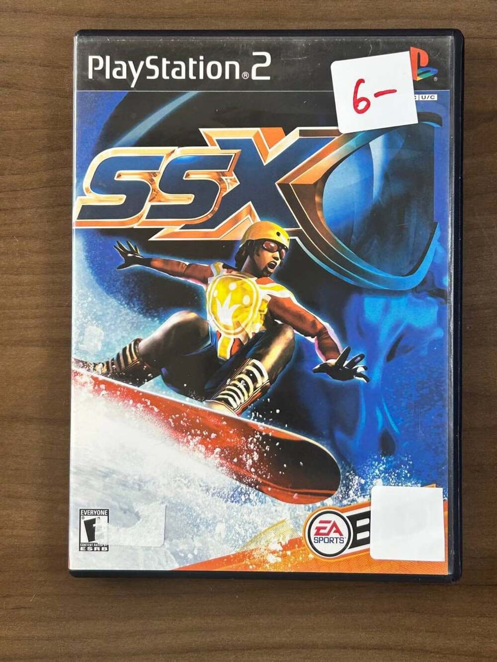SSX PS2 PlayStation 2 2000 EA Sports BIG Snowboarding CIB Disc Case Manual